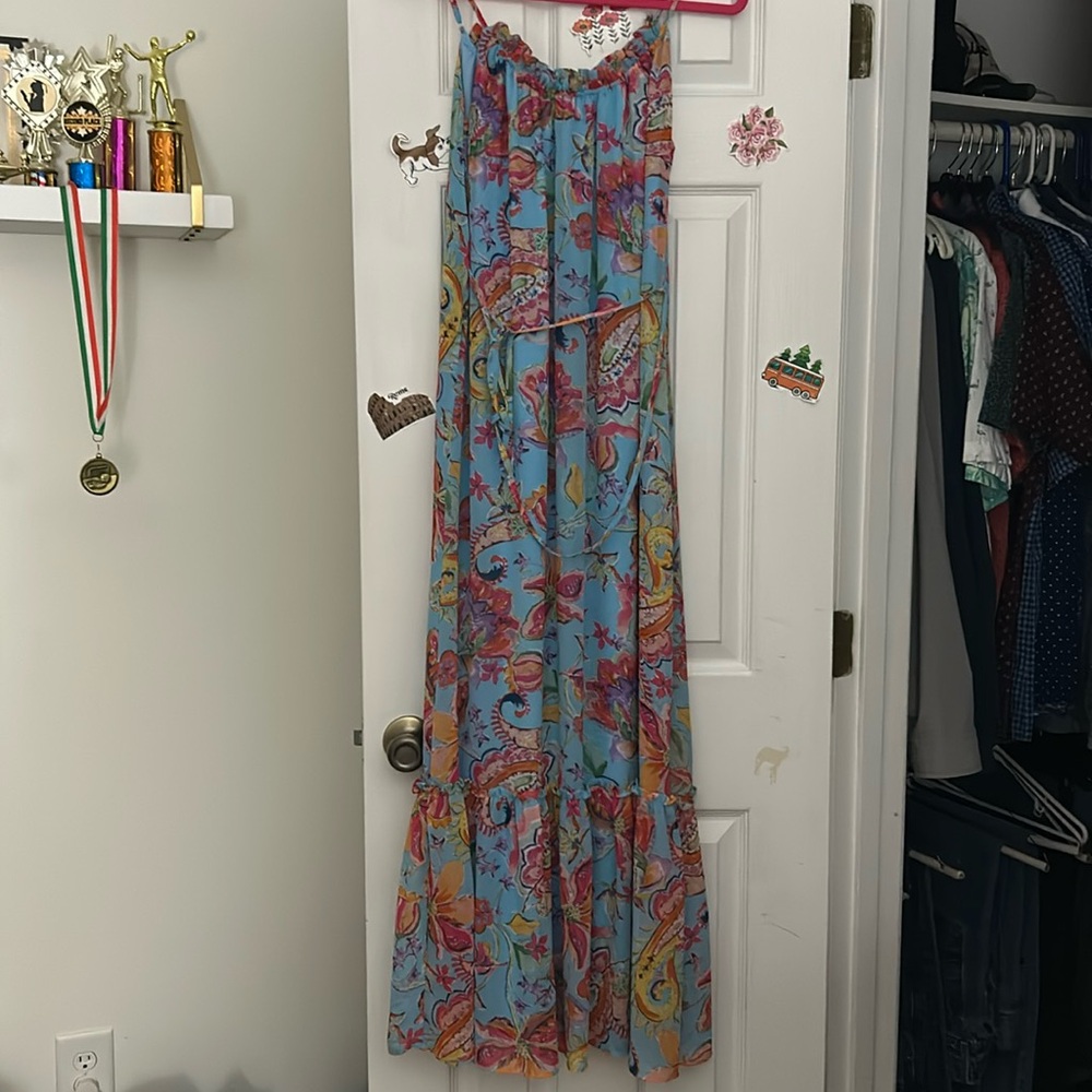 Blue formal dress
